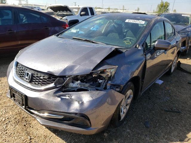Photo 2 from auction – 2015 HONDA CIVIC LX with VIN 2HGFB2F53FH546820