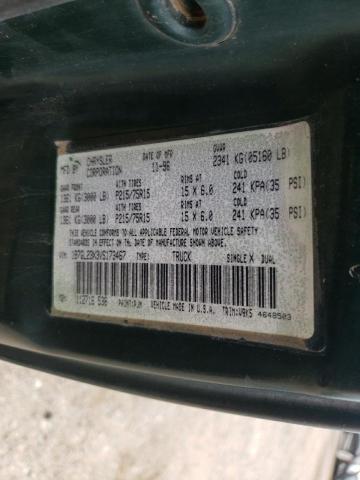 Photo 10 from auction – 1997 DODGE DAKOTA with VIN 1B7GL23X3VS173467