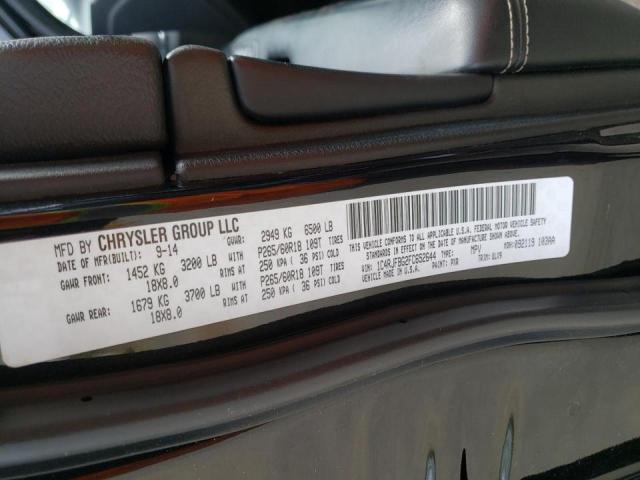Photo 10 from auction – 2015 JEEP GRAND CHER with VIN 1C4RJFBG2FC652644