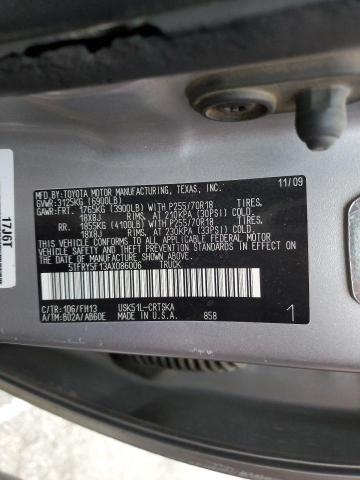 Photo 10 from auction – 2010 TOYOTA TUNDRA DOU with VIN 5TFRY5F13AX086006