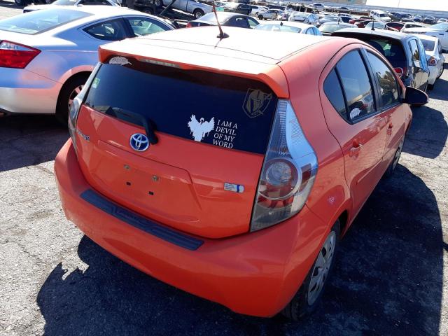 Photo 4 from auction – 2012 TOYOTA PRIUS C with VIN JTDKDTB35C1007689
