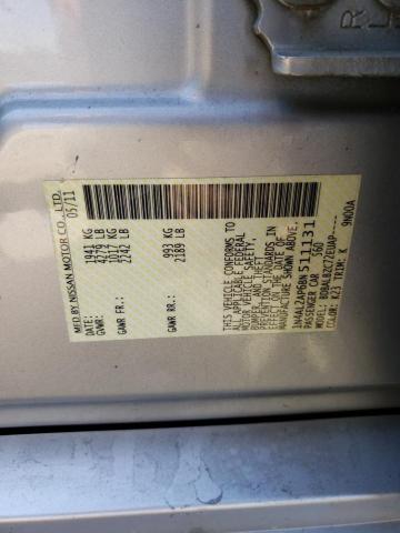 Photo 10 from auction – 2011 NISSAN ALTIMA BAS with VIN 1N4AL2AP6BN511131