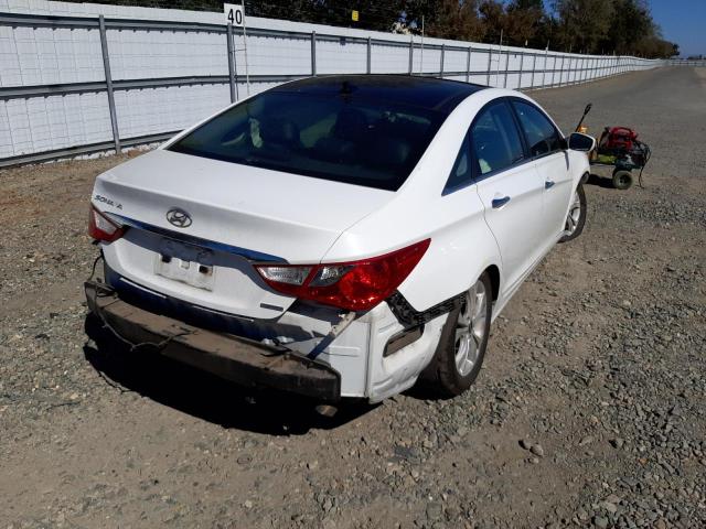 Photo 4 from auction – 2013 HYUNDAI SONATA SE with VIN 5NPEC4AC8DH689324