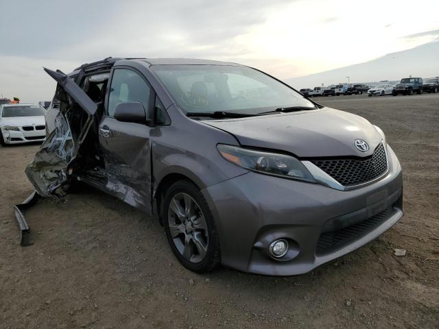 TOYOTA SIENNA SPO 2015 with VIN 5TDXK3DC8FS663207 - Photo from auction