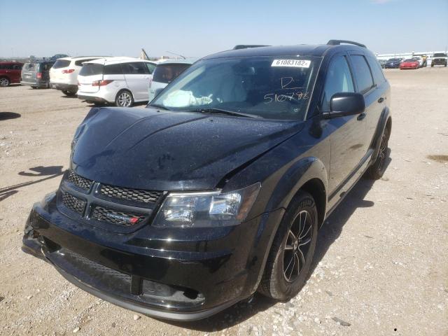 Photo 2 from auction – 2018 DODGE JOURNEY SE with VIN 3C4PDCABXJT510798