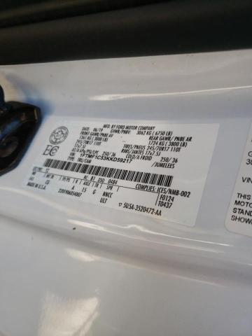 Photo 10 from auction – 2019 FORD F150 with VIN 1FTMF1C53KKD59217