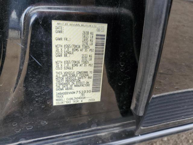 Photo 10 from auction – 2013 NISSAN FRONTIER S with VIN 1N6AD0EVXDN751030