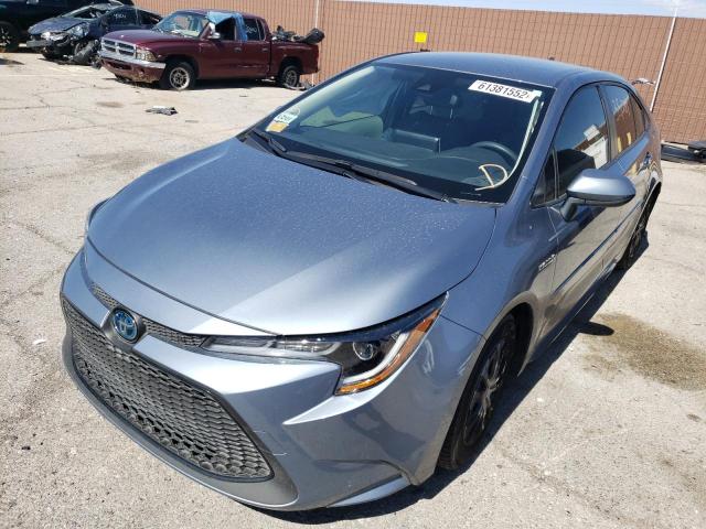Photo 2 from auction – 2021 TOYOTA COROLLA LE with VIN JTDEAMDE3MJ005127