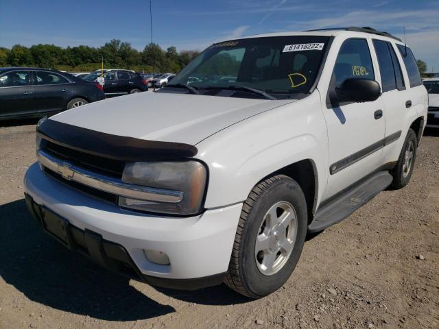 Photo 2 from auction – 2002 CHEVROLET TRAILBLAZE with VIN 1GNDT13S222449173