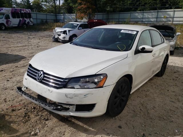 Photo 2 from auction – 2013 VOLKSWAGEN PASSAT S with VIN 1VWAP7A38DC103038