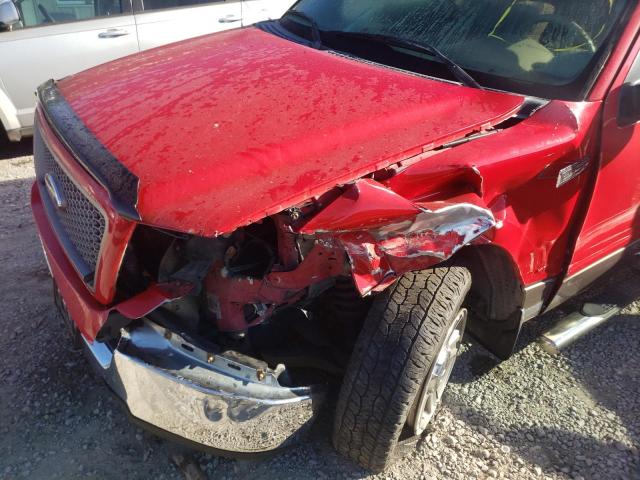 Photo 9 from auction – 2005 FORD F150 with VIN 1FTPX12585FA61285