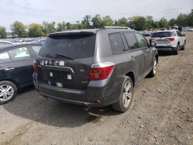 Photo 4 from auction – 2008 TOYOTA HIGHLANDER with VIN JTEES43A282049756