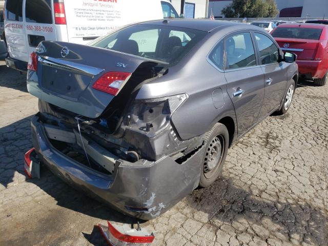 Photo 4 from auction – 2015 NISSAN SENTRA S with VIN 3N1AB7AP6FL640067