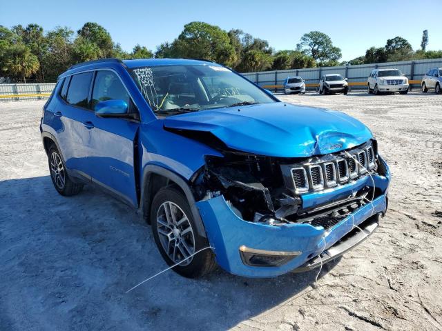 JEEP COMPASS LA 2017 with VIN 3C4NJCBB9HT647725 - Photo from auction