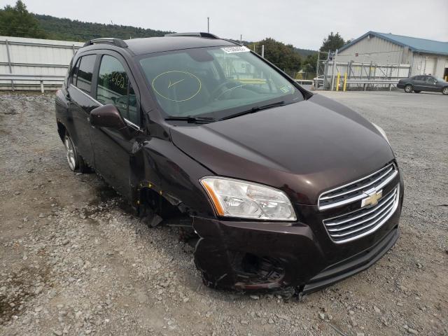CHEVROLET TRAX 1LT 2015 with VIN KL7CJRSB9FB151684 - Photo from auction