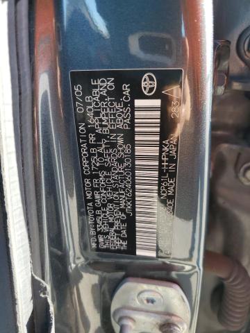 Photo 10 from auction – 2006 TOYOTA SCION XA with VIN JTKKT624060130185