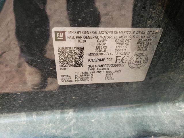 Photo 10 from auction – 2018 GMC SIERRA K15 with VIN 3GTU2MEC2JG356002