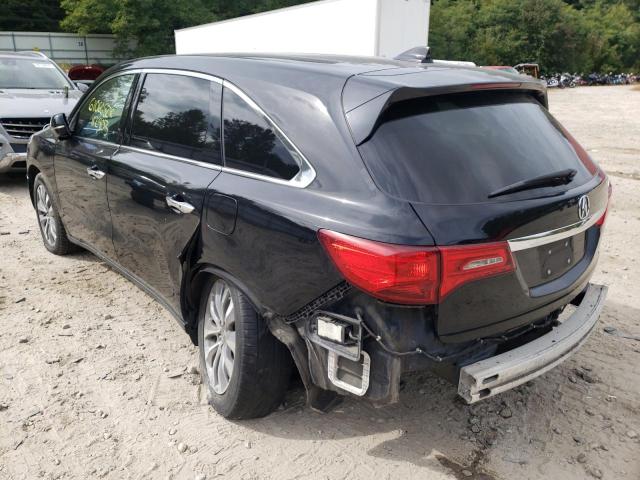 Photo 3 from auction – 2015 ACURA MDX TECHNO with VIN 5FRYD4H42FB009104
