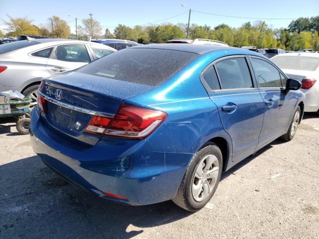 Photo 4 from auction – 2014 HONDA CIVIC LX with VIN 2HGFB2F56EH502177