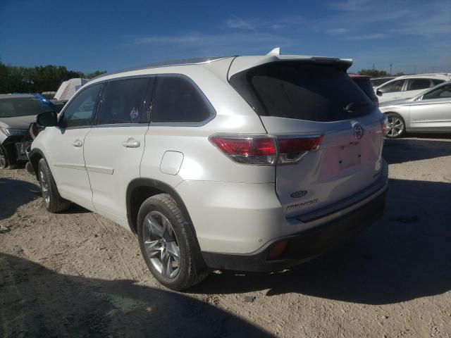 Photo 3 from auction – 2016 TOYOTA HIGHLANDER with VIN 5TDDKRFH1GS283495