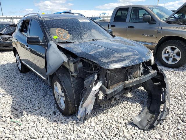 NISSAN ROGUE S 2012 with VIN JN8AS5MV8CW411007 - Photo from auction