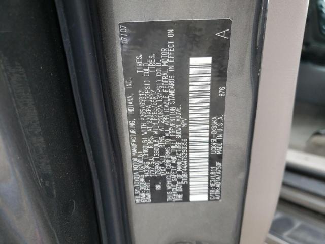 Photo 10 from auction – 2007 TOYOTA SEQUOIA SR with VIN 5TDBT44A47S290356