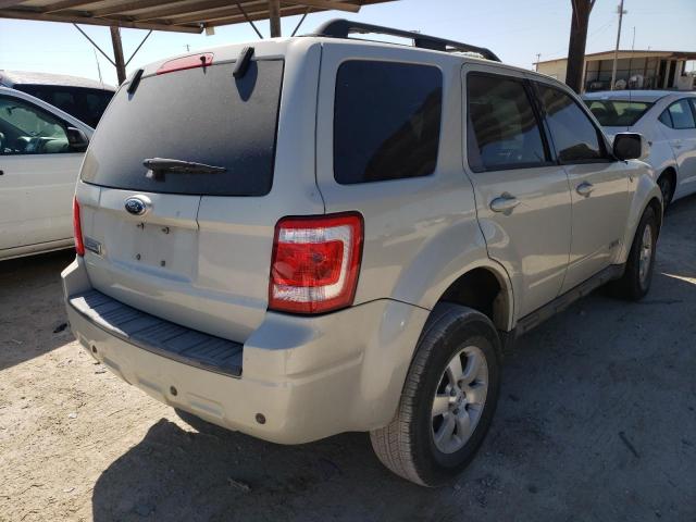 Photo 4 from auction – 2008 FORD ESCAPE LIM with VIN 1FMCU04128KC09076