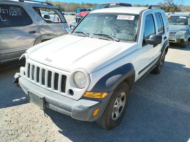 Photo 2 from auction – 2006 JEEP LIBERRTY with VIN 1J4GK48K16W217000