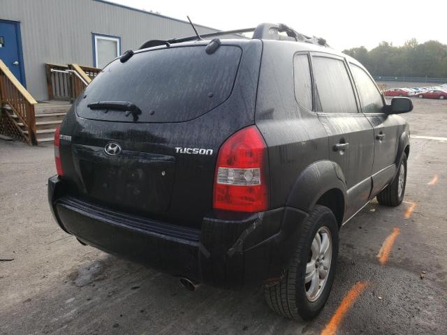 Photo 4 from auction – 2007 HYUNDAI TUCSON SE with VIN KM8JN72D37U644590