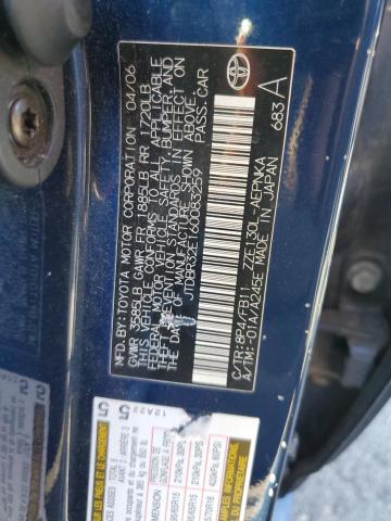 Photo 10 from auction – 2006 TOYOTA COROLLA CE with VIN JTDBR32E160083259