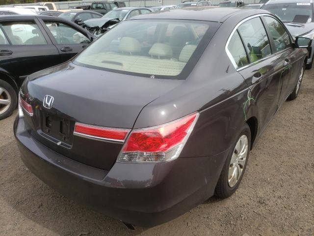 Photo 4 from auction – 2012 HONDA ACCORD LX with VIN 1HGCP2F37CA035267