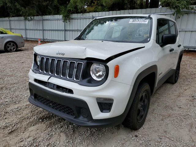 Photo 2 from auction – 2020 JEEP RENEGADE S with VIN ZACNJBAB6LPL43390