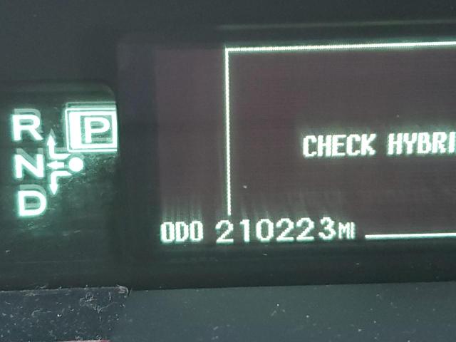 Photo 8 from auction – 2010 TOYOTA PRIUS with VIN JTDKN3DU1A1279463