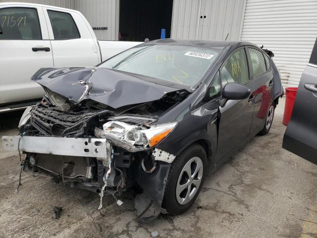 Photo 2 from auction – 2014 TOYOTA PRIUS with VIN JTDKN3DU8E1798175