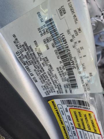 Photo 10 from auction – 2015 FORD FUSION SE with VIN 3FA6P0H93FR168951
