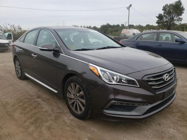 HYUNDAI SONATA SPO 2016 with VIN 5NPE34AF7GH425655 - Photo from auction