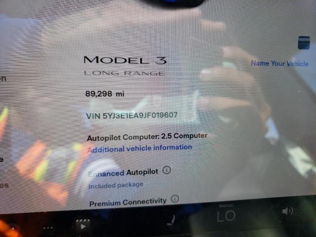Photo 8 from auction – 2018 TESLA MODEL 3 with VIN 5YJ3E1EA9JF019607