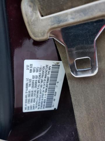 Photo 10 from auction – 2007 HONDA ODYSSEY LX with VIN 5FNRL38267B046837