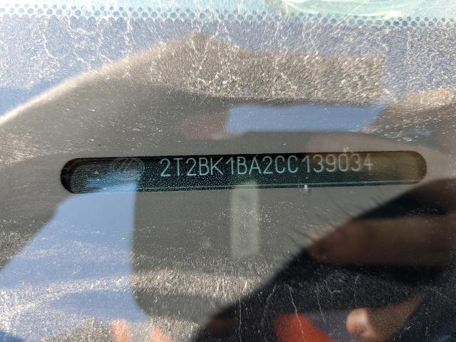 Photo 10 from auction – 2012 LEXUS RX 350 with VIN 2T2BK1BA2CC139034