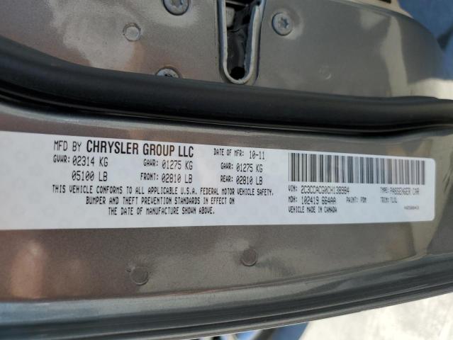 Photo 10 from auction – 2012 CHRYSLER 300 LIMITE with VIN 2C3CCACG0CH138984