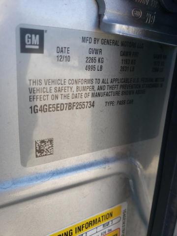 Photo 10 from auction – 2011 BUICK LACROSSE C with VIN 1G4GE5ED7BF255734