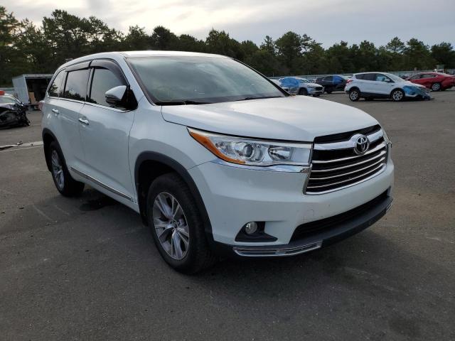 TOYOTA HIGHLANDER 2016 with VIN 5TDBKRFH6GS306440 - Photo from auction