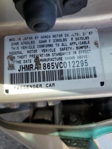 Photo 10 from auction – 1997 HONDA ODYSSEY with VIN JHMRA1865VC012295