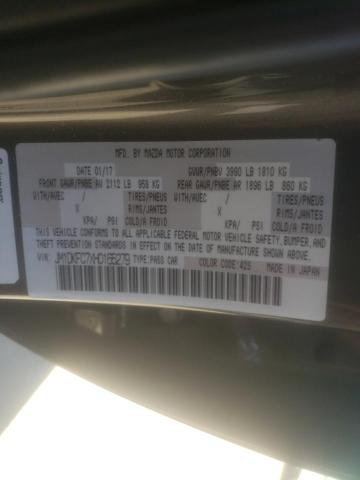 Photo 10 from auction – 2017 MAZDA CX-3 TOURI with VIN JM1DKFC7XH0165279
