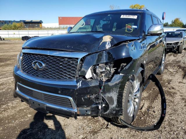 Photo 9 from auction – 2016 INFINITI QX80 with VIN JN8AZ2NE6G9122012