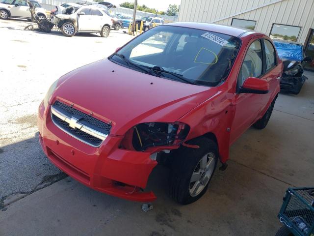 Photo 2 from auction – 2008 CHEVROLET AVEO LT with VIN KL1TG566X8B082196