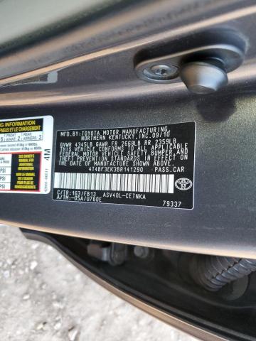 Photo 10 from auction – 2011 TOYOTA CAMRY BASE with VIN 4T4BF3EK3BR141290
