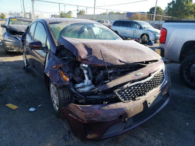 KIA FORTE LX 2018 with VIN 3KPFK4A79JE169028 - Photo from auction
