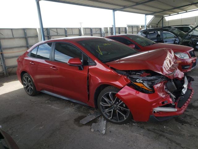 TOYOTA COROLLA SE 2020 with VIN 5YFS4RCE1LP052501 - Photo from auction