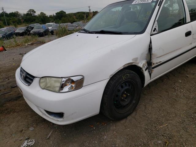 Photo 9 from auction – 2001 TOYOTA COROLLA CE with VIN 2T1BR12E41C480774